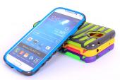 for galaxy s4 i9500 shripe case pc and silicon cover 